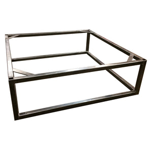 Brickmakers Coffee Table Frame - Square tubing frame